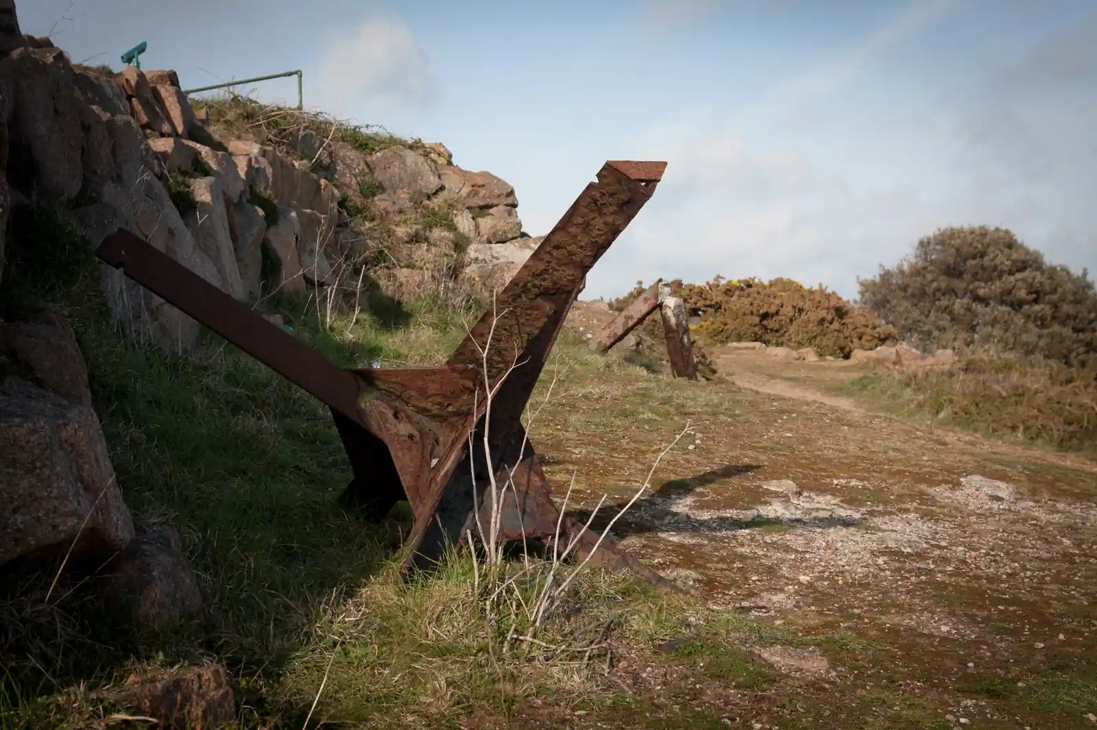 Czech Hedgehog anti-tank barrier